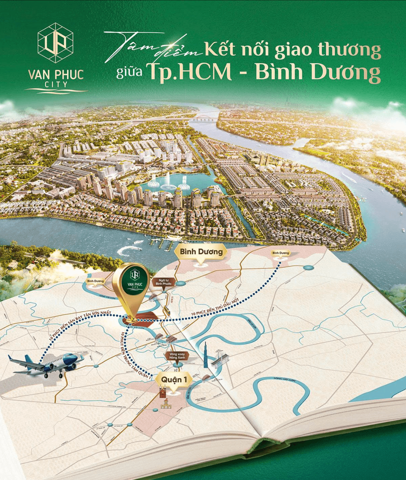Van Phuc City – Tâm điểm kết nối giao thương giữa TP.HCM và Bình Dương