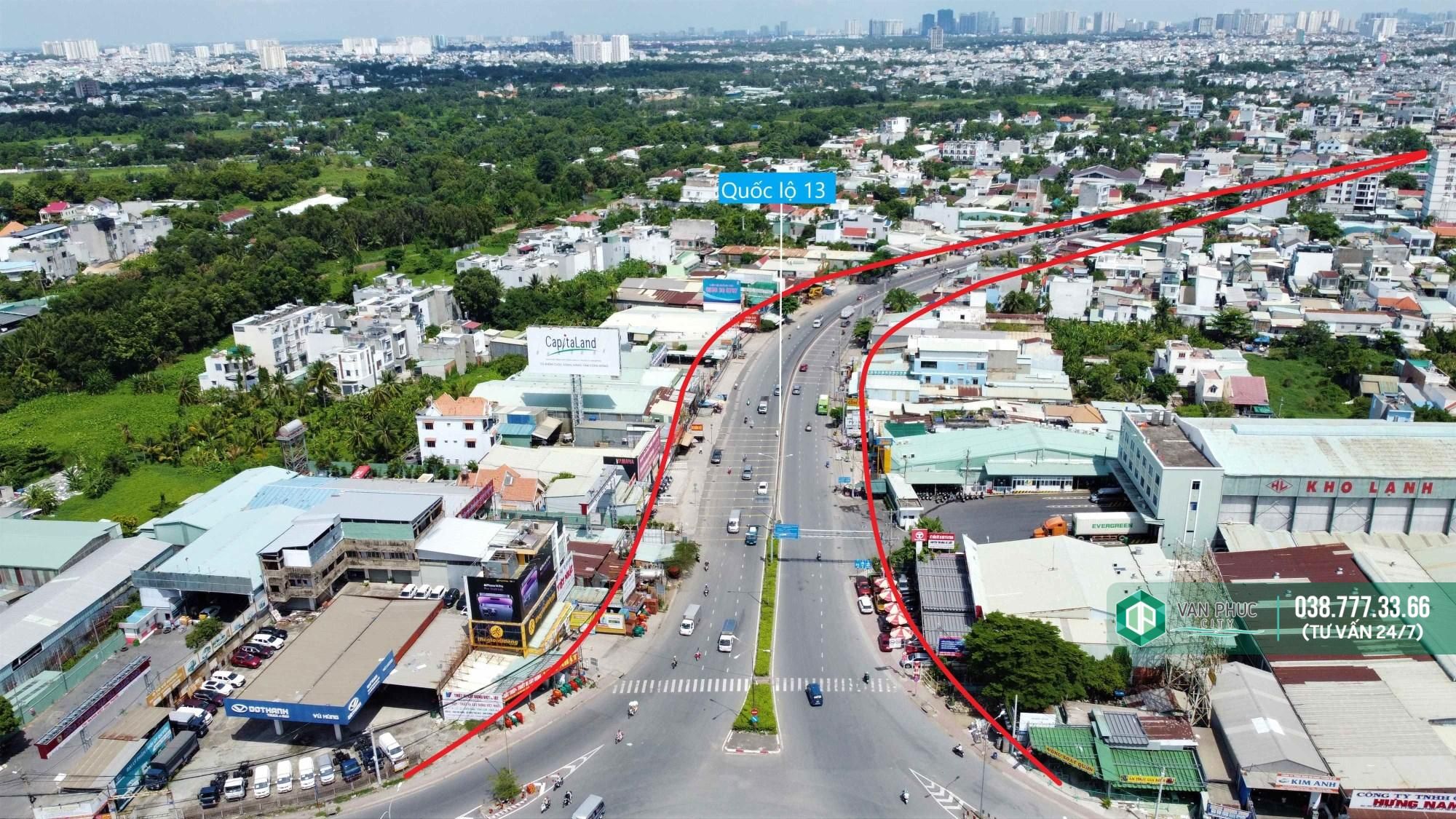 “Khẩu vị” người mua sẽ thay đổi ra sao khi Quốc lộ 13 mở rộng lên 60m?