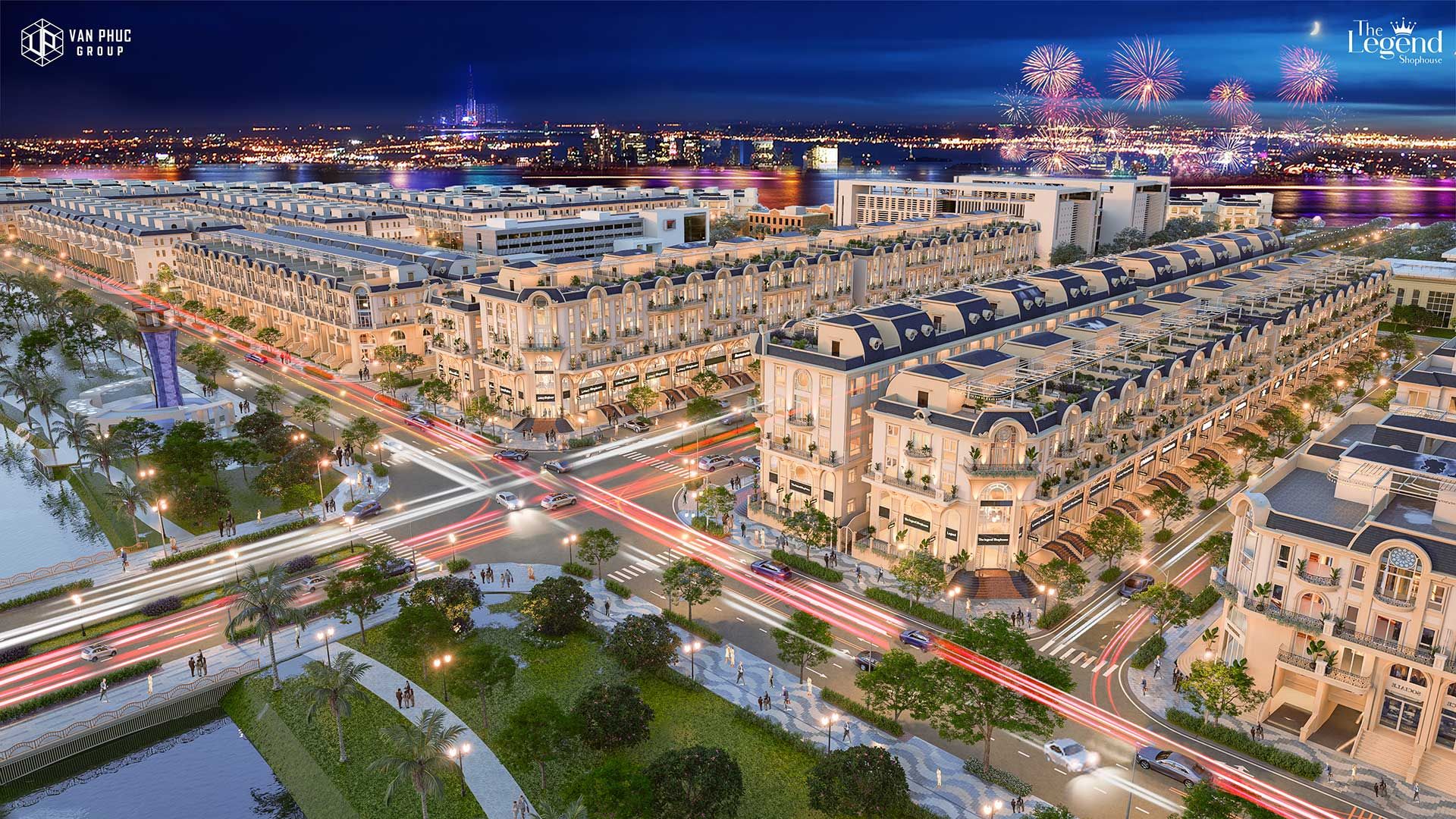 The Legend Shophouse Van Phuc City – Shophouse 4 mặt tiền